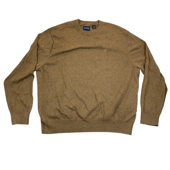 Dockers Mens Sweater Size XXL Pullover Crew Neck Long Sleeve Knit Casual Tan - Picture 1 of 11